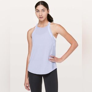 Lululemon Run Off Route Tank Purple